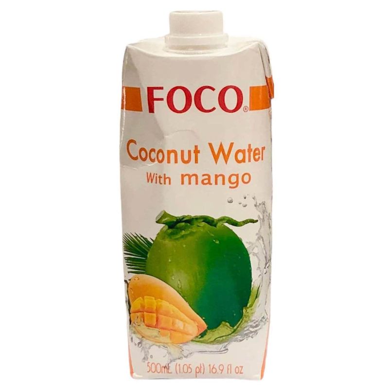 Coconut Water with Mango 500 ml, Foco