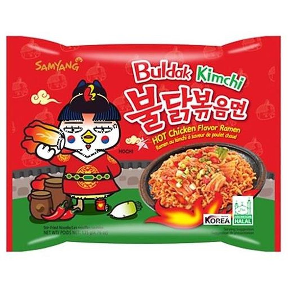 Hot Chicken Ramen Kimchi 135g, Samyang