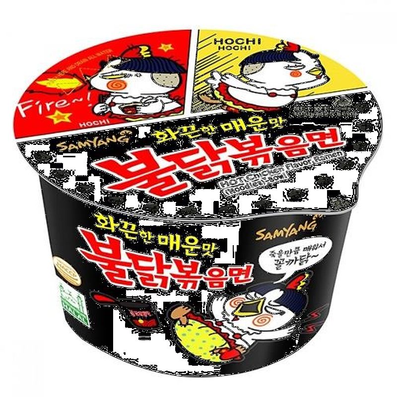 Hot Chicken Original Big Bowl 105g, Samyang