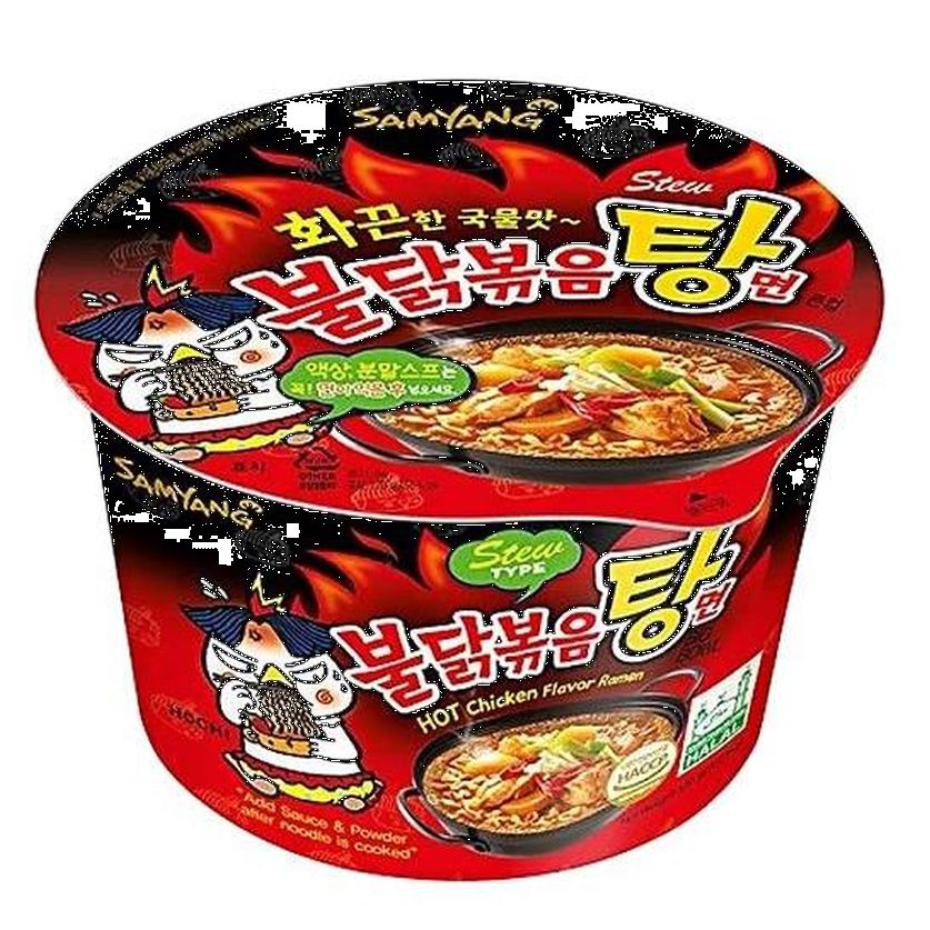 Big Bowl Inst. Noodle Hot Chicken Stew 120g, SAMYANG