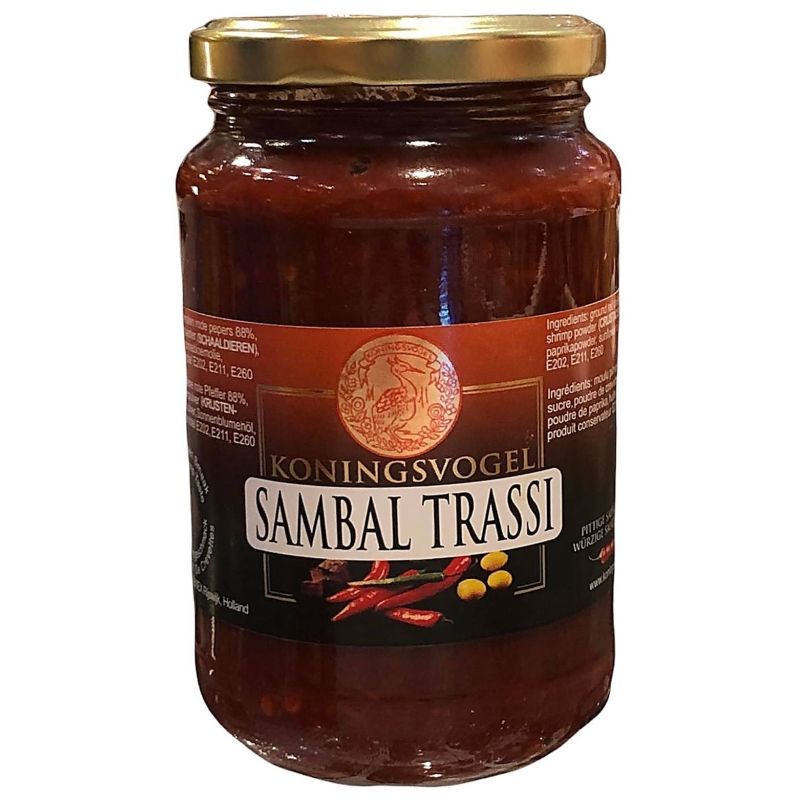Sambal Trassi 375g, Koningsvogel