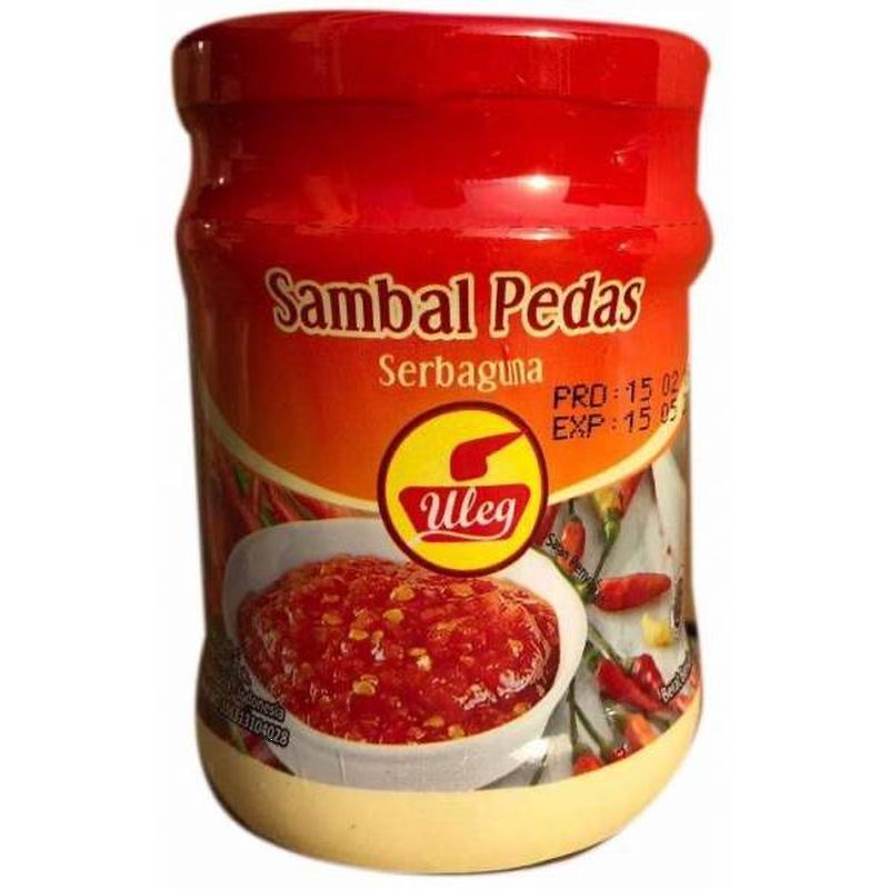 Sambal Pedas 190g, Finna-Uleg