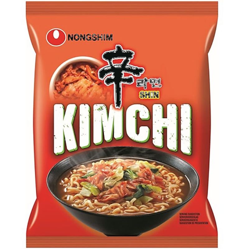 Instant Noodle Shin Kimchi 120g, Nongshim