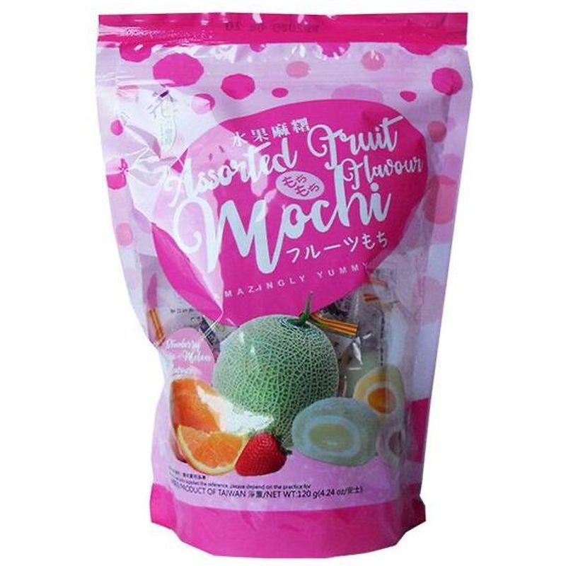 Mochi Assorted Fruit flavour 120g, Love
