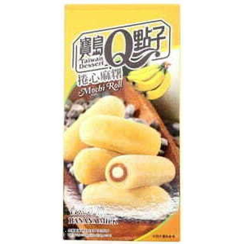 Banana Milk Mochi Roll 150g