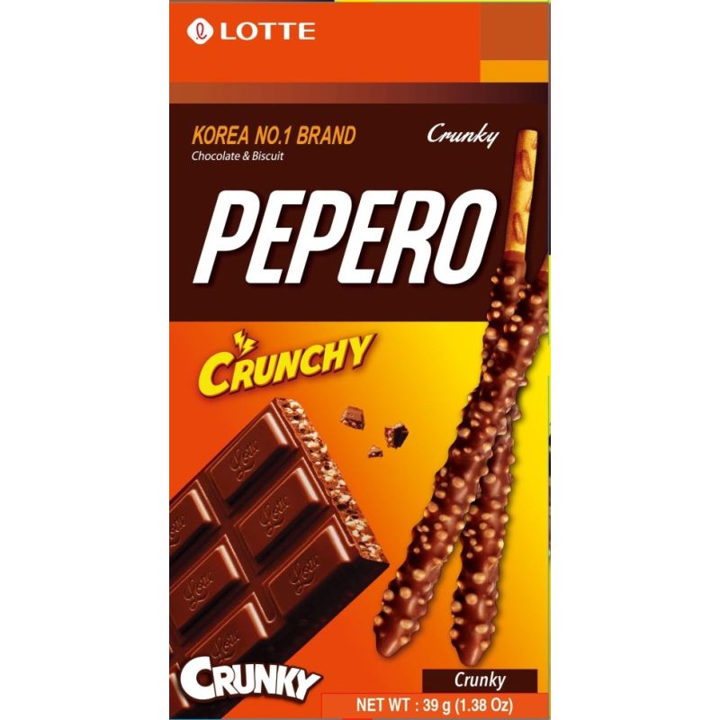 Biscuit Crunky 39g, Pepero