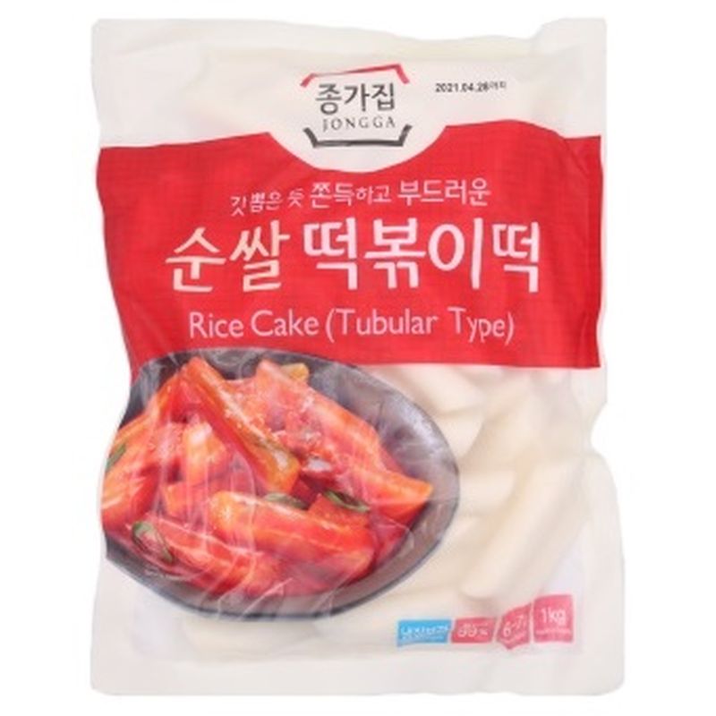 Rice Cake Tubular (Stick) 500g, Jongga
