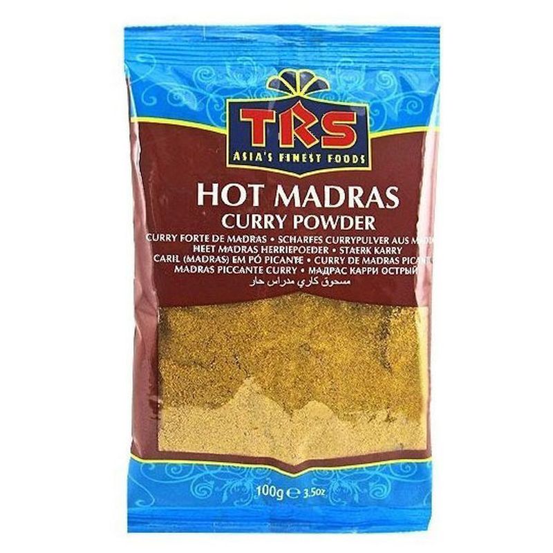 Madras Hot Curry Powder 100g, TRS