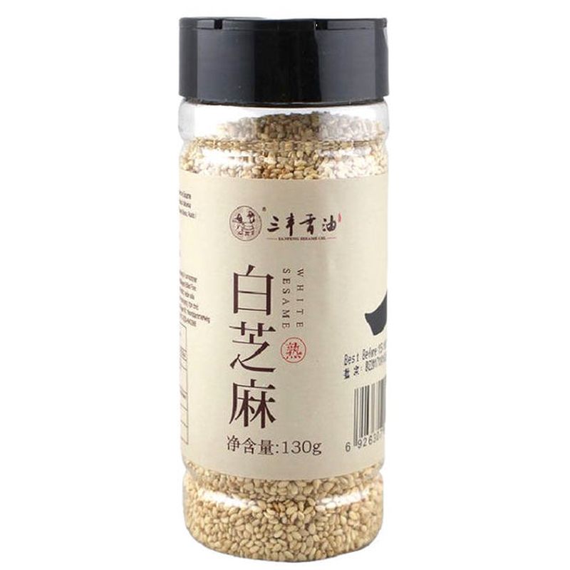 Roasted White Sesame 130g, Sanfeng