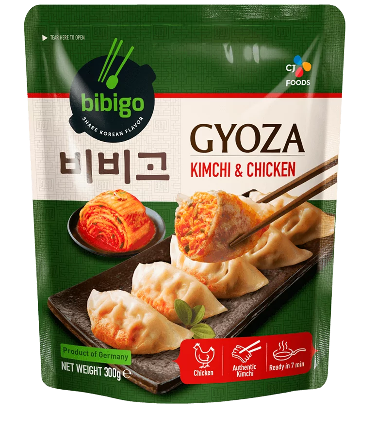 Gyoza Kimchi & Chicken 600g, Bibigo