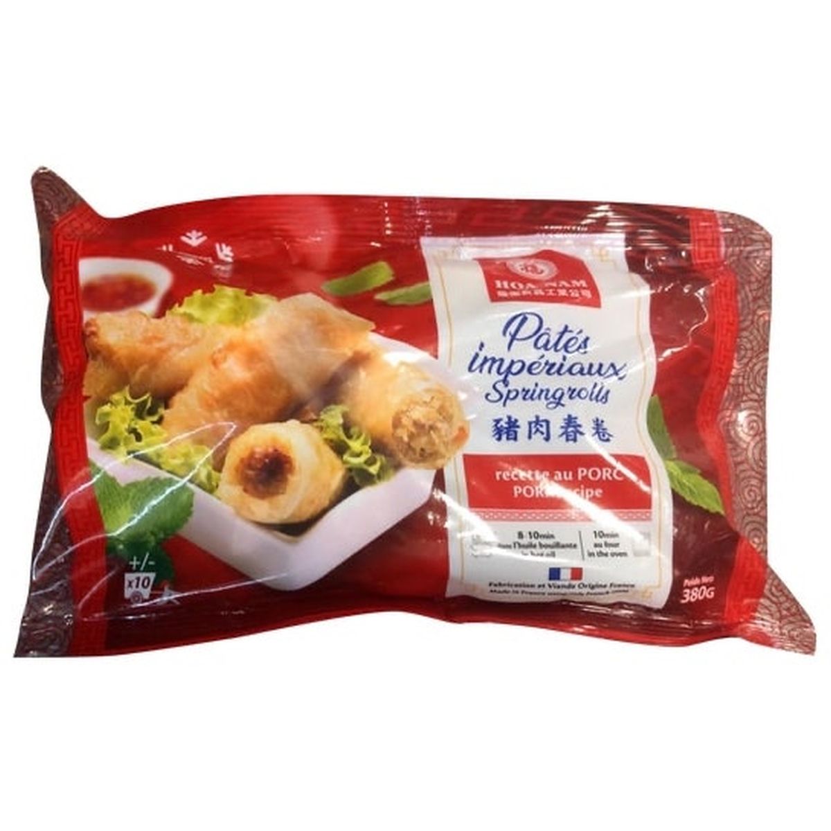 Springroll Pork 380g, Hoa Nam