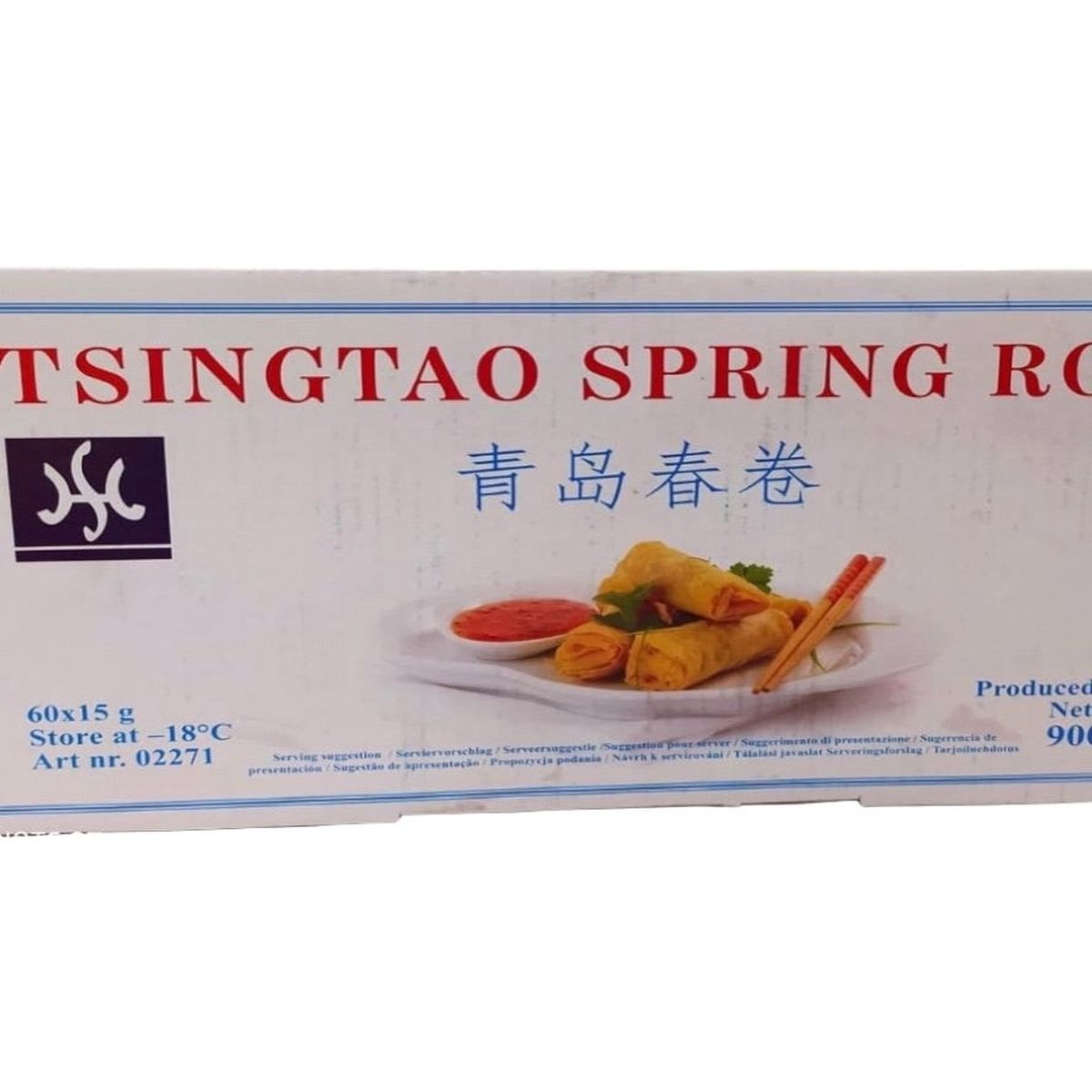 Tsingtao Loempias Vegetable Spring Rolls 900g
