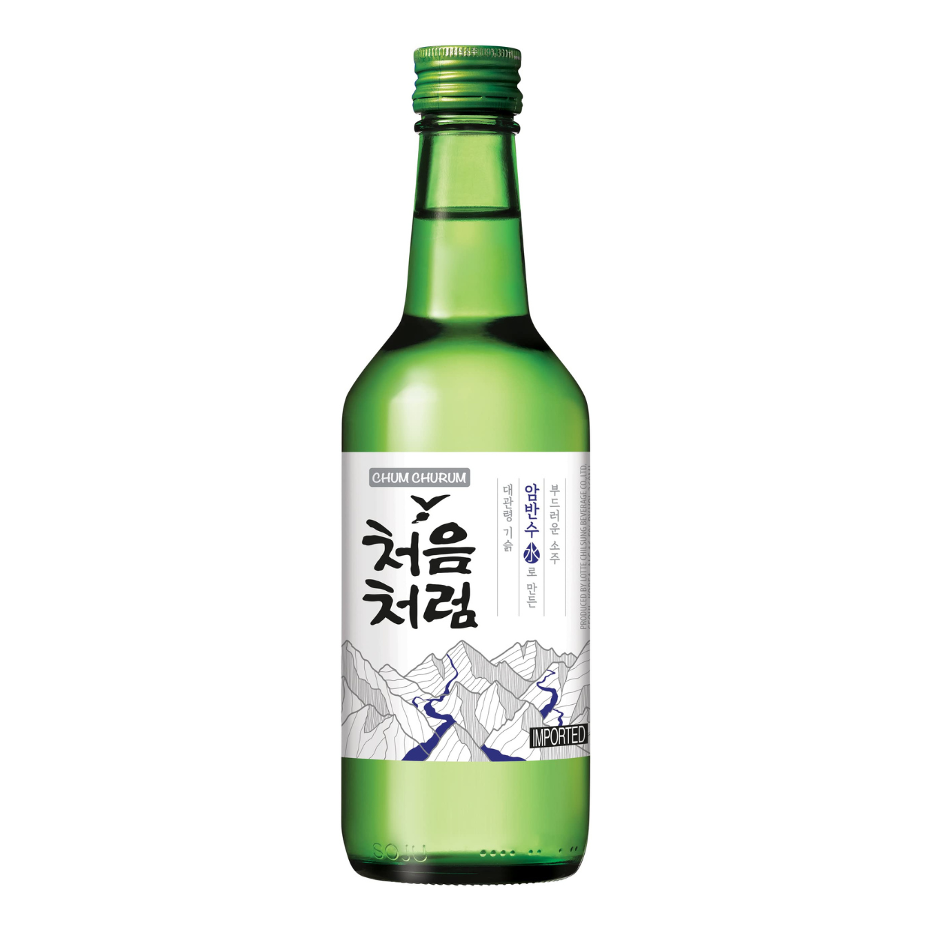 Soju Original 16,5% 350ml, CHUM CHURUM