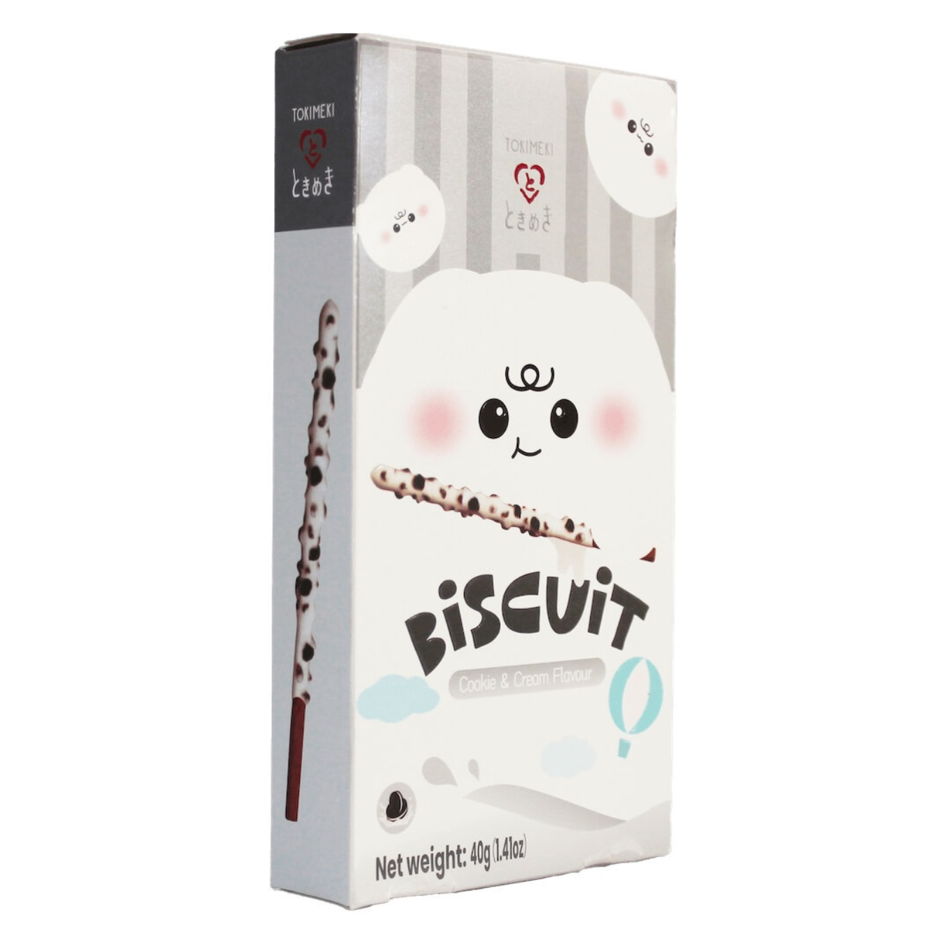 Tokimeki Biscuit Stick Cookie & Cream 40g