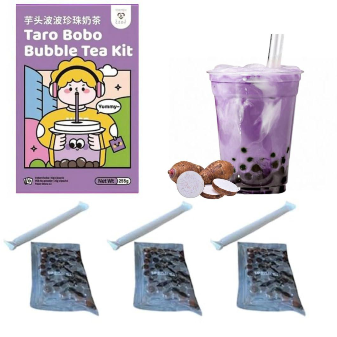 Tokimeki Bubble Tea Kit Taro 255g