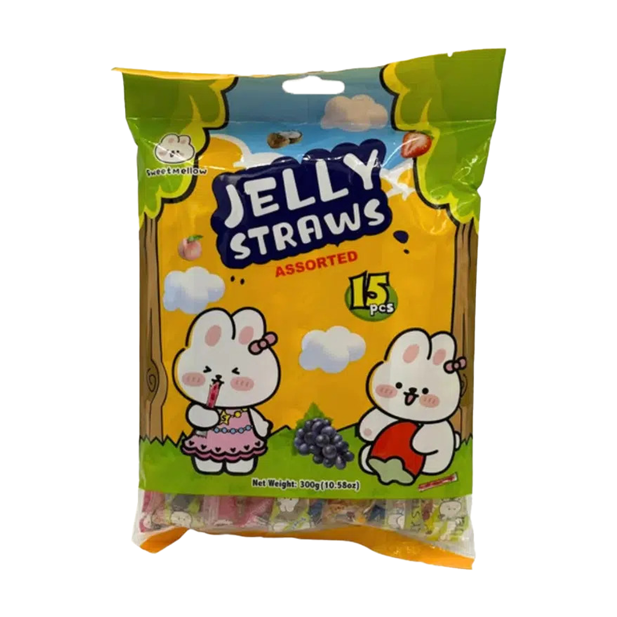 Jelly Sticks Assorted 4Flavors 30x(15x20g)